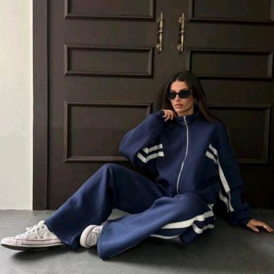 سویشرت شلوار زنانه جنس دورس فری سایز