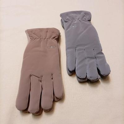 دستکش زنانه شمعی گلدوزی