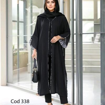 مدل مانتو پانچو مزونی مجلسی 338