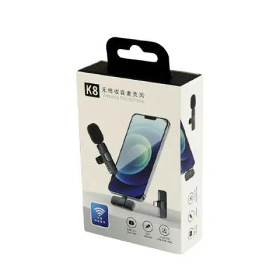 میکروفون یقه‌ای مدل K8 با پورت TYPE-C