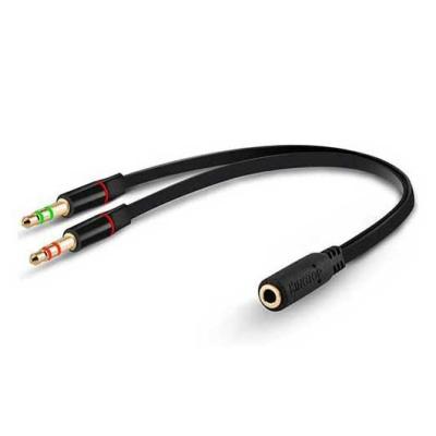 تبدیل 1 به 2 صدا aux ( اسپلیتر میکروفون و هدفون ) یوکی