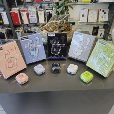 ایرپاد شیشه ای فانتزی ultrapods max رنگبندی کامل