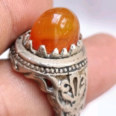 انگشتر عقیق شجر دار