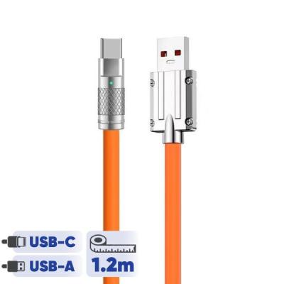 کابل تبدیل  USB به USB-C سوپر فست مدل 120W طول 1.2 متر