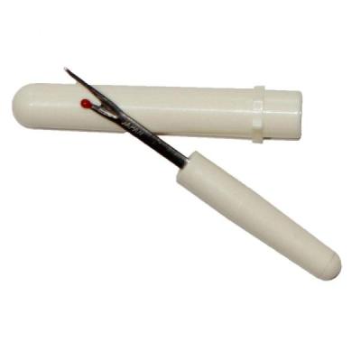 ابزار بشکاف خیاطی با دسته پلاستیکی و نوک فلزی (همراه با قاب محافظ)