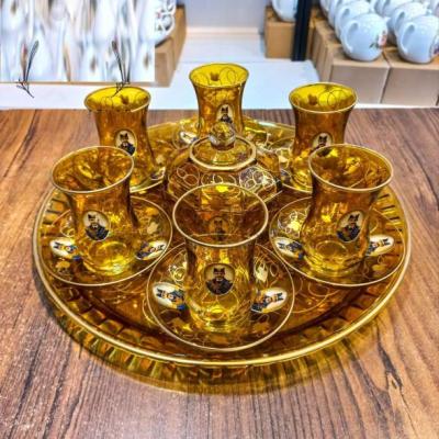 سرویس چای‌ خوری شاه عباسی عسلی