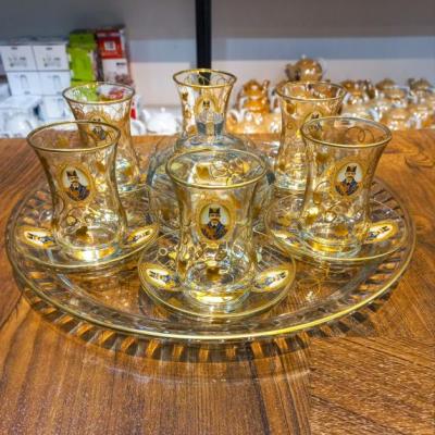 سرویس چای خوری عباسی کار شده