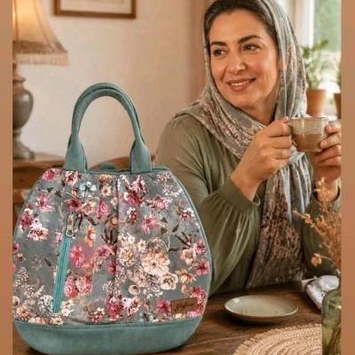 کیف سه کاره ی مخملی