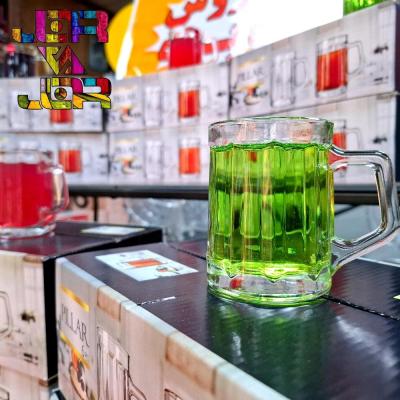 نیم لیوان پیلار بلور کاوه سفید کادویی ( 6 عددی )