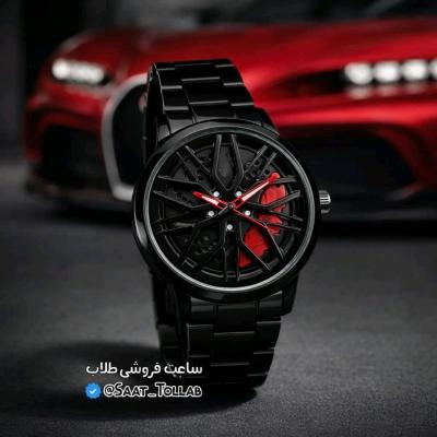 ساعت مردانه و پسرانه رینگ چرخشی بدنه فلزی