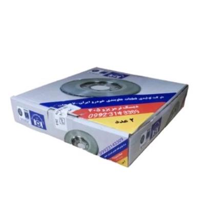 دیسک ترمز چرخ جلو پژو 405 پارس پرشیا سمند معمولی