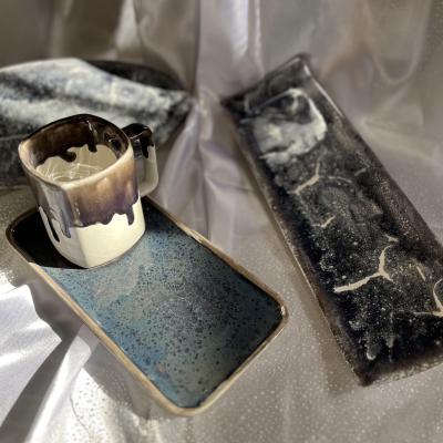 ست سرو لته و کاپوچینو