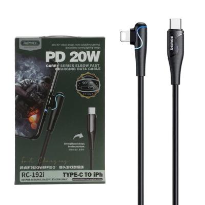 کابل شارژ PD و فست Remax Type-C to Lightning مدل RC-192i 20W