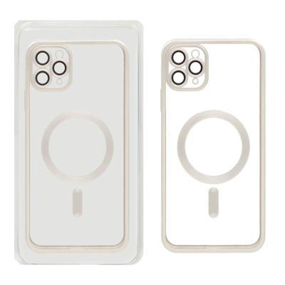 قاب محافظ اورجینال الکترواستاتیک MagSafe لنز گلس دار اپل آیفون 11 Pro Max