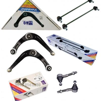 مجموعه جلوبندی پژو 206 کیت جلوبندی 6 عددی لاهیجان اصلی