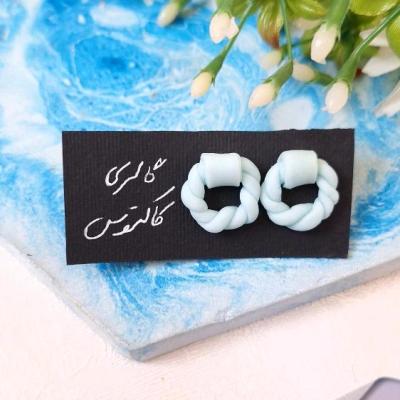 گوشواره میخی حلقه مارپیچ