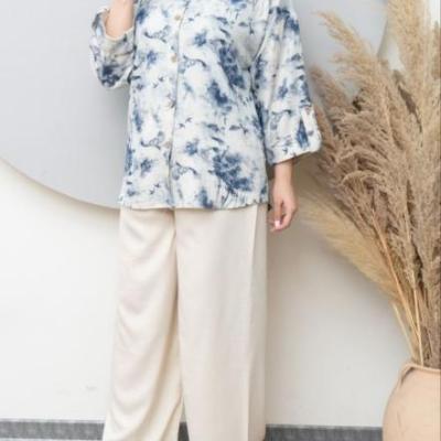 ست شومیز شلوار زنانه تابستانه