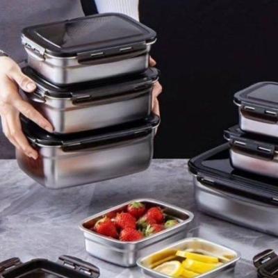 ظرف غذا استیل 3سایز یونیک str108