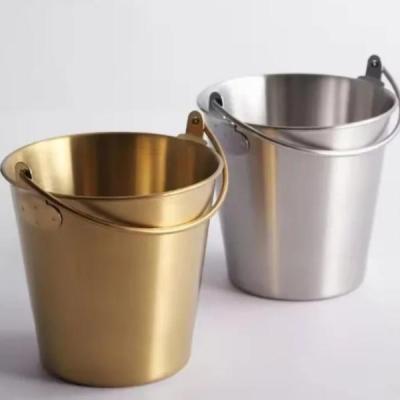 سطل یخ استیل 1٫7لیتر (استیل یونیک پلاس)