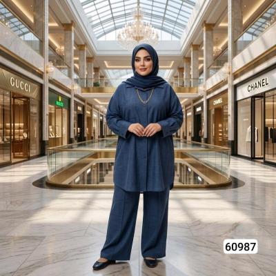 مانتو زنانه شانتون کاچی فری سایز از 44تا54 مدل 60987