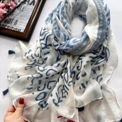 شال نخ پنبه TRF وارداتی