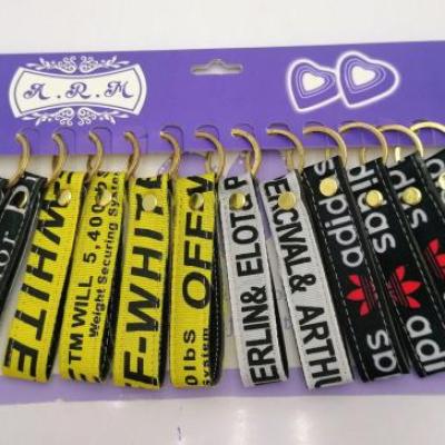 سرکلیدی فوم تک حلقه روکشدار پارچه مارک