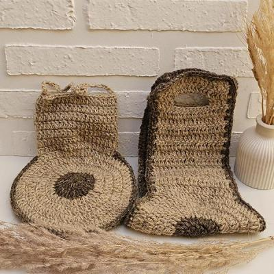 لیف پشم طبیعی گوسفند بدون آهار آقای شفا در دو مدل متفاوت