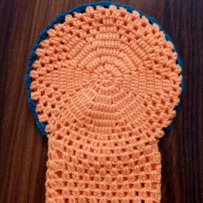 لیف بافتنی طرح دار