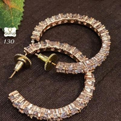 گوشواره طلایی حلقه زنانه