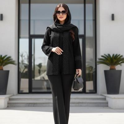 مانتو مجلسی مدل مانتو کتی مزونی عیدانه 0306-159857