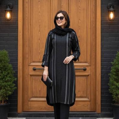 مانتو مجلسی ترکیبی پلاس سایز