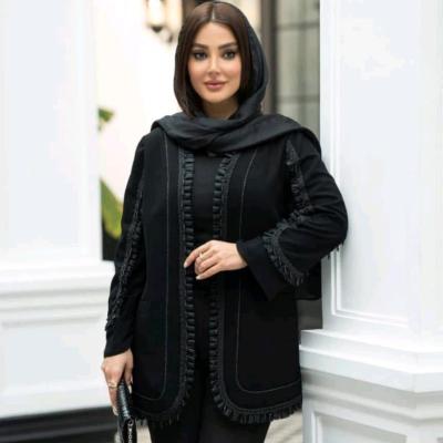مانتو کتی زنانه کرپ مدل تیارا