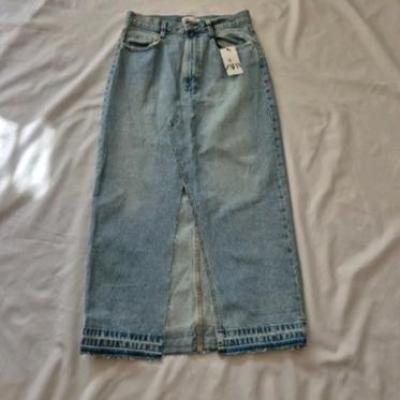 دامن جین وارداتی برند zara
