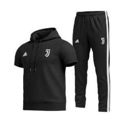 ست تیشرت کلاهدار و شلوار مردانه مدل Juventus