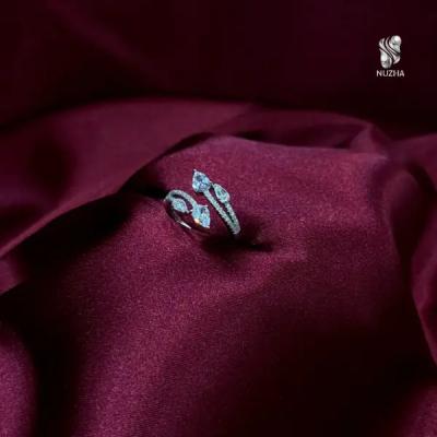 انگشترنقره زنانه کدanz1151