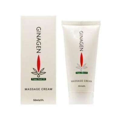 کرم ماساژ بدن حاوی روغن دانه خشخاش ژیناژن حجم 50 میلی لیتر