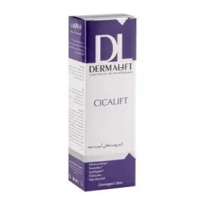 کرم ترمیم کننده پوست درمالیفت مدل سیکالیفت برای پوست آسیب دیده حجم 30 میلی لیتر