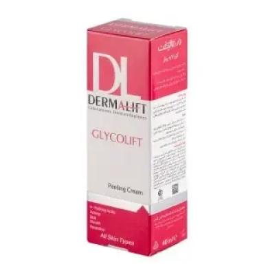 کرم لایه‌بردار گلیکولیفت درمالیفت حاوی 10٪ اسید میوه حجم 40 میلی لیتر