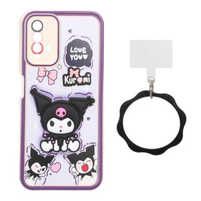 قاب Solid Case عروسک برجسته النگویی Xiaomi Redmi 9T 4G - طرح 60