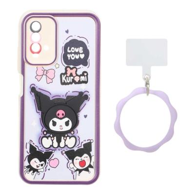 قاب Solid Case عروسک برجسته النگویی، طرح 58، مناسب برای Xiaomi Redmi 9T 4G