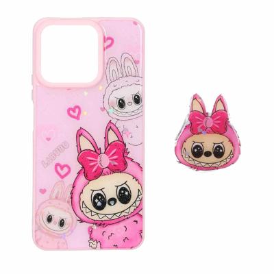 قاب رزینی اکلیلی با ست پاپ سوکت Honor X7c - طرح 65 - MPS