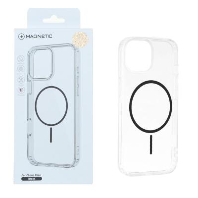 قاب اورجینال Magnetic دور ژله ای MagSafe مناسب آیفون 13 و 14 و 15