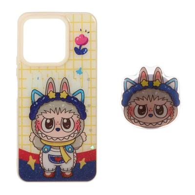 قاب رزینی اکلیلی با ست پاپ سوکت Honor X5b / X5b Plus - طرح 14 - MPS