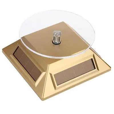 گردون نوری ویترینی سفید طلایی