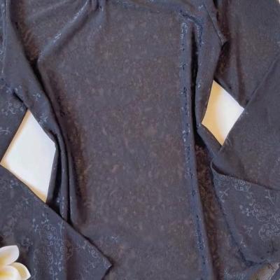 بادی حریر طرح دار غزن دار