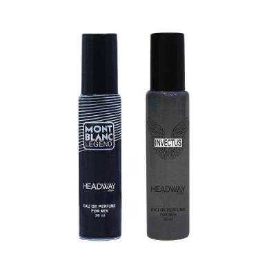عطر جیبی مردانه هدوی استوری مدل اینوکتوس و مون بلان لجند حجم 30 میلی لیتر مجموعه 2 عددی