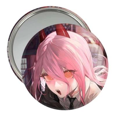 آینه جیبی خندالو مدل پاور انیمه مرد اره ای Chainsaw Man کد 23204