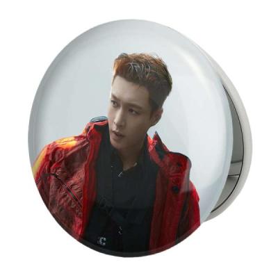 آینه جیبی خندالو طرح لی گروه اکسو EXO مدل تاشو کد 16824