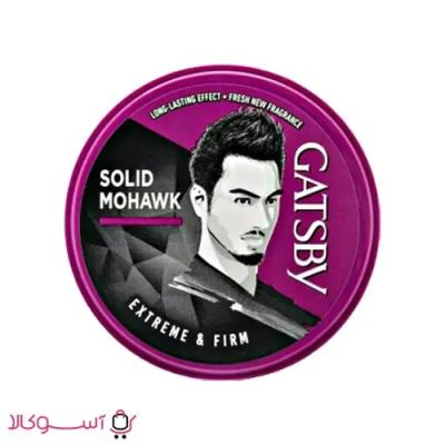 واکس مو گتسبی مدل solid mohawk وزن 75 گرم