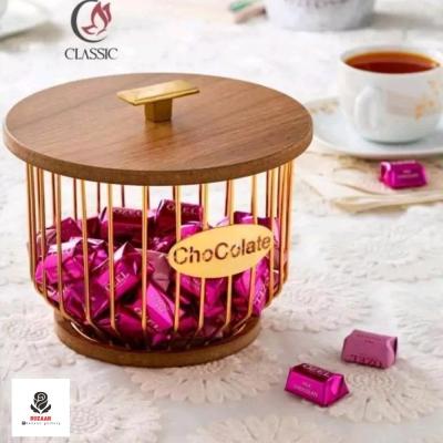 شکلات خوری بلوط گرد طلایی